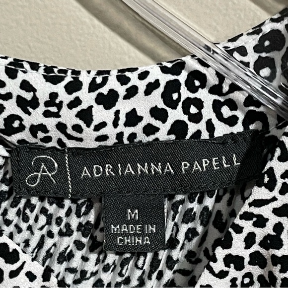 ADRIANNA PAPELL Sleeveless  Peplum Top - Picture 4 of 9
